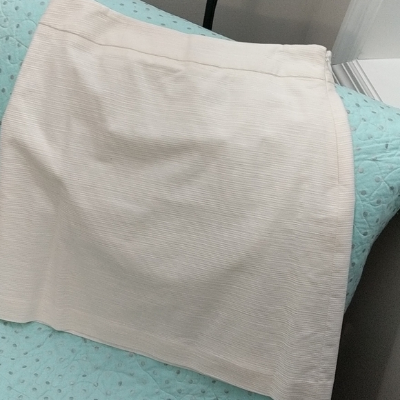 White, lined skirt - Picture 2 of 3